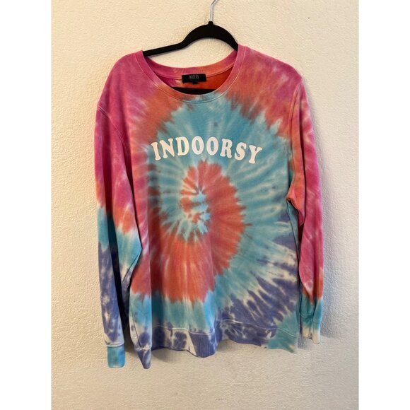 Modern Canvas Indoorsy tie dye sweatshirt women size XXL - Picture 1 of 6